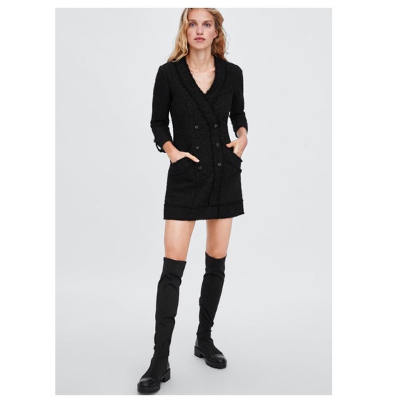 Zara tweed blazers dress (8196) - Picture 5 of 7
